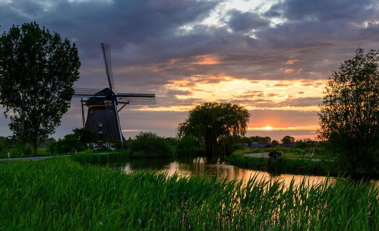 Mondriaanmolen, A Real Windmill Close To Amsterdam Abcoude Extérieur photo