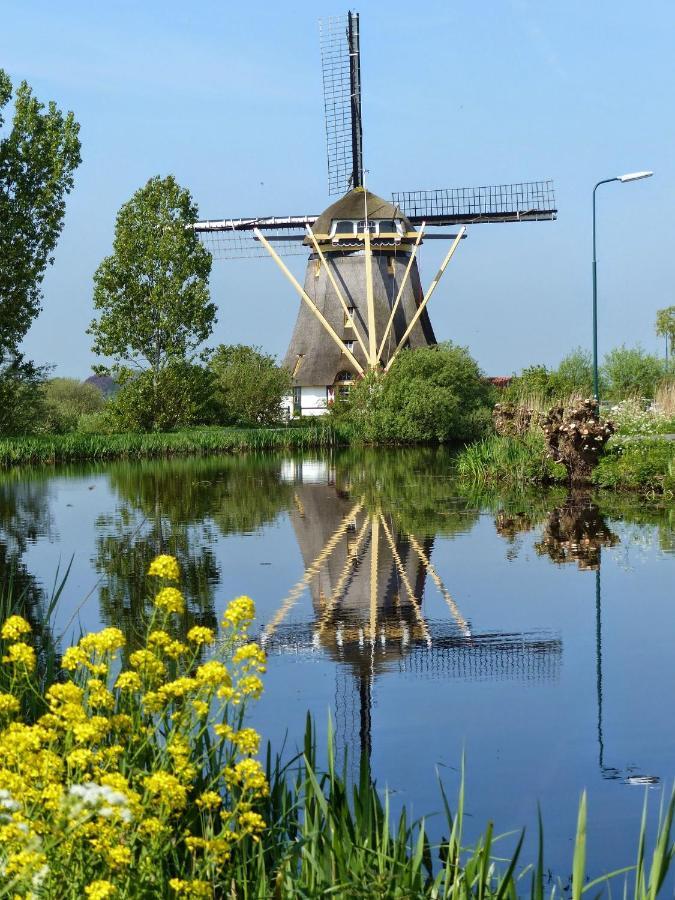 Mondriaanmolen, A Real Windmill Close To Amsterdam Abcoude Extérieur photo