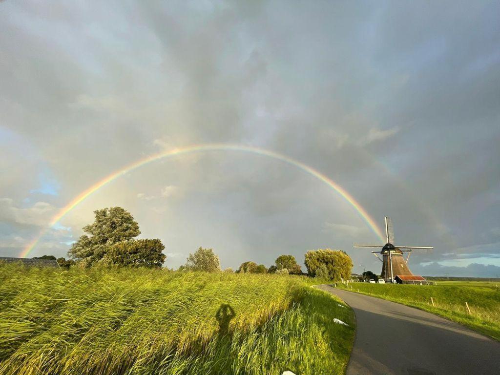 Mondriaanmolen, A Real Windmill Close To Amsterdam Abcoude Extérieur photo